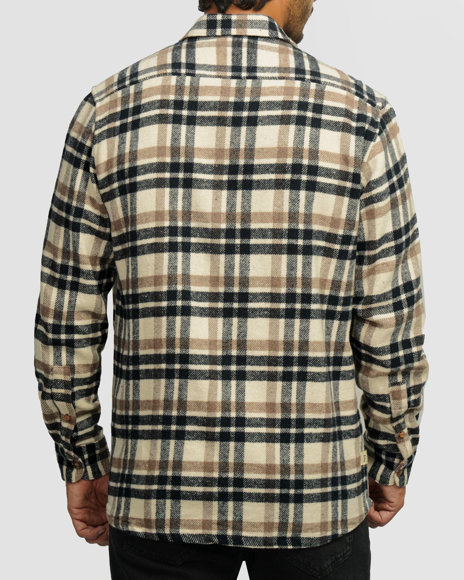 خرید و قیمت پیراهن ضخیم مردانه کرم 24452312