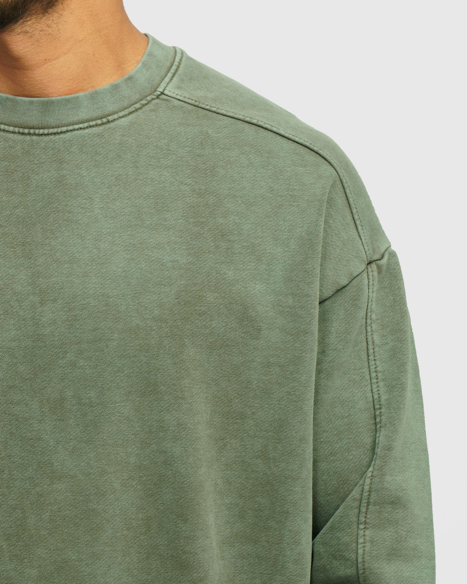 خرید و قیمت پلیور دورس یقه گرد مردانه سبز 24457291