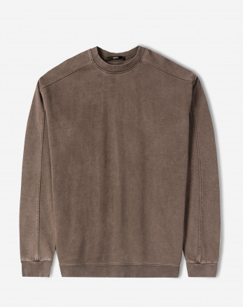 خرید و قیمت پلیور دورس یقه گرد مردانه قهوه ای 24457291