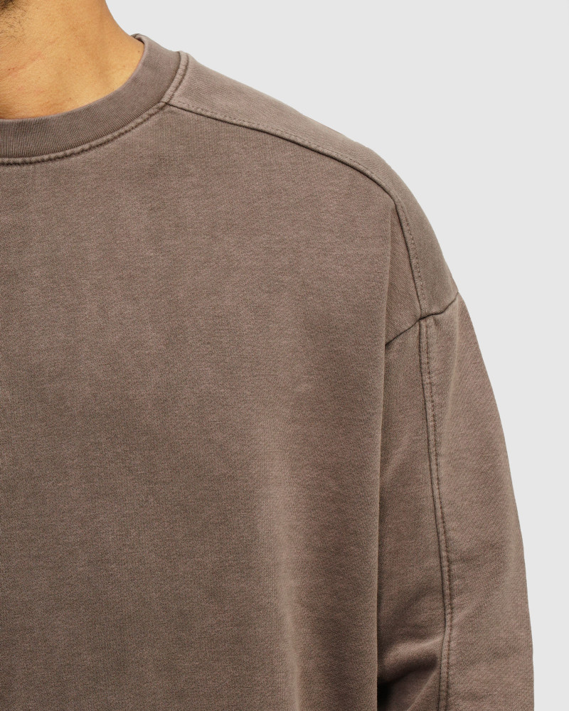 خرید و قیمت پلیور دورس یقه گرد مردانه قهوه ای 24457291