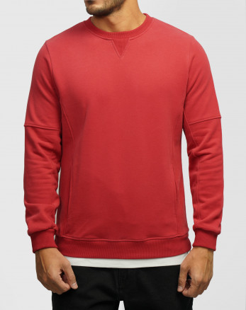 خرید و قیمت پلیور دورس یقه گرد مردانه قرمز 24457290