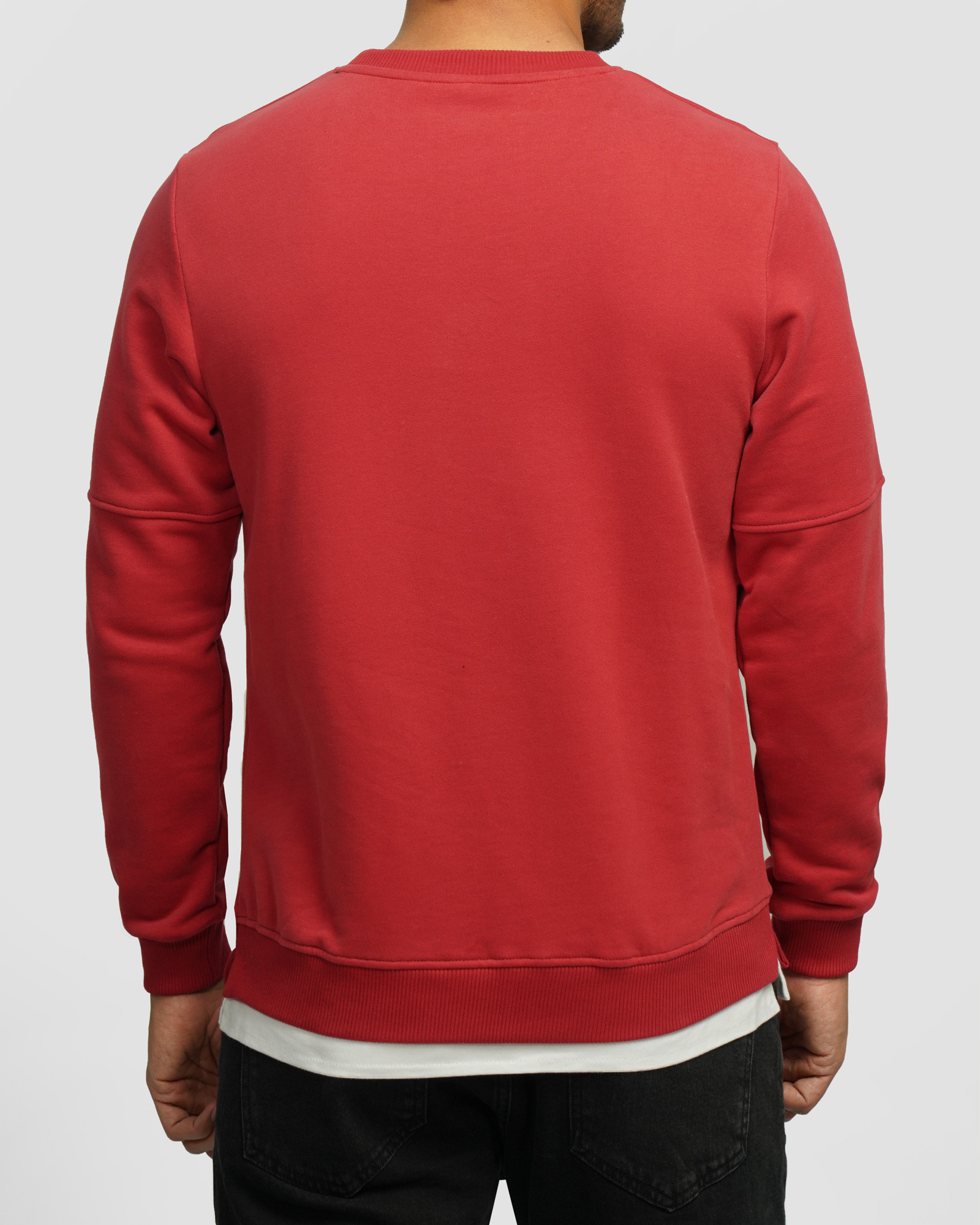 خرید و قیمت پلیور دورس یقه گرد مردانه قرمز 24457290