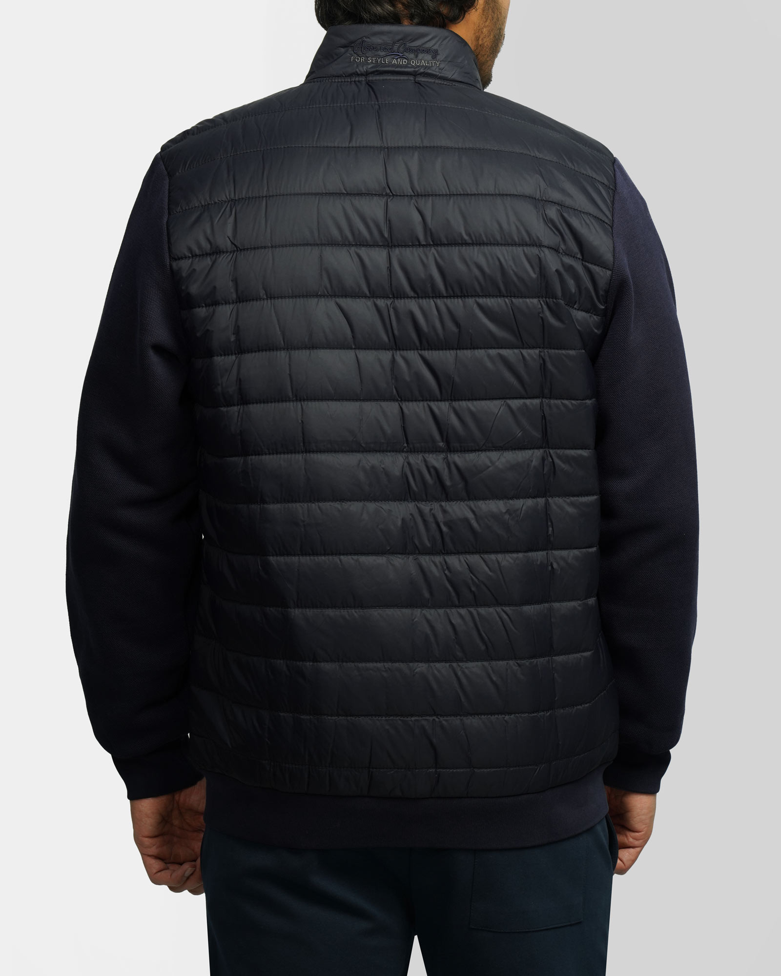  کاپشن مردانه سرمه ای 84416400