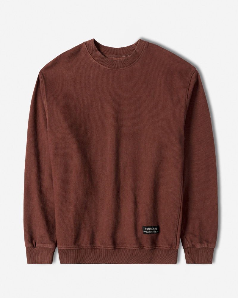 خرید و قیمت پلیور دورس یقه گرد مردانه زرشکی 24457282