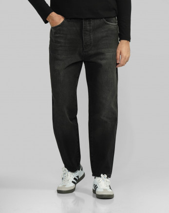 خرید و قیمت شلوار جین مردانه Loos Fit ساده ذغالی 24424820