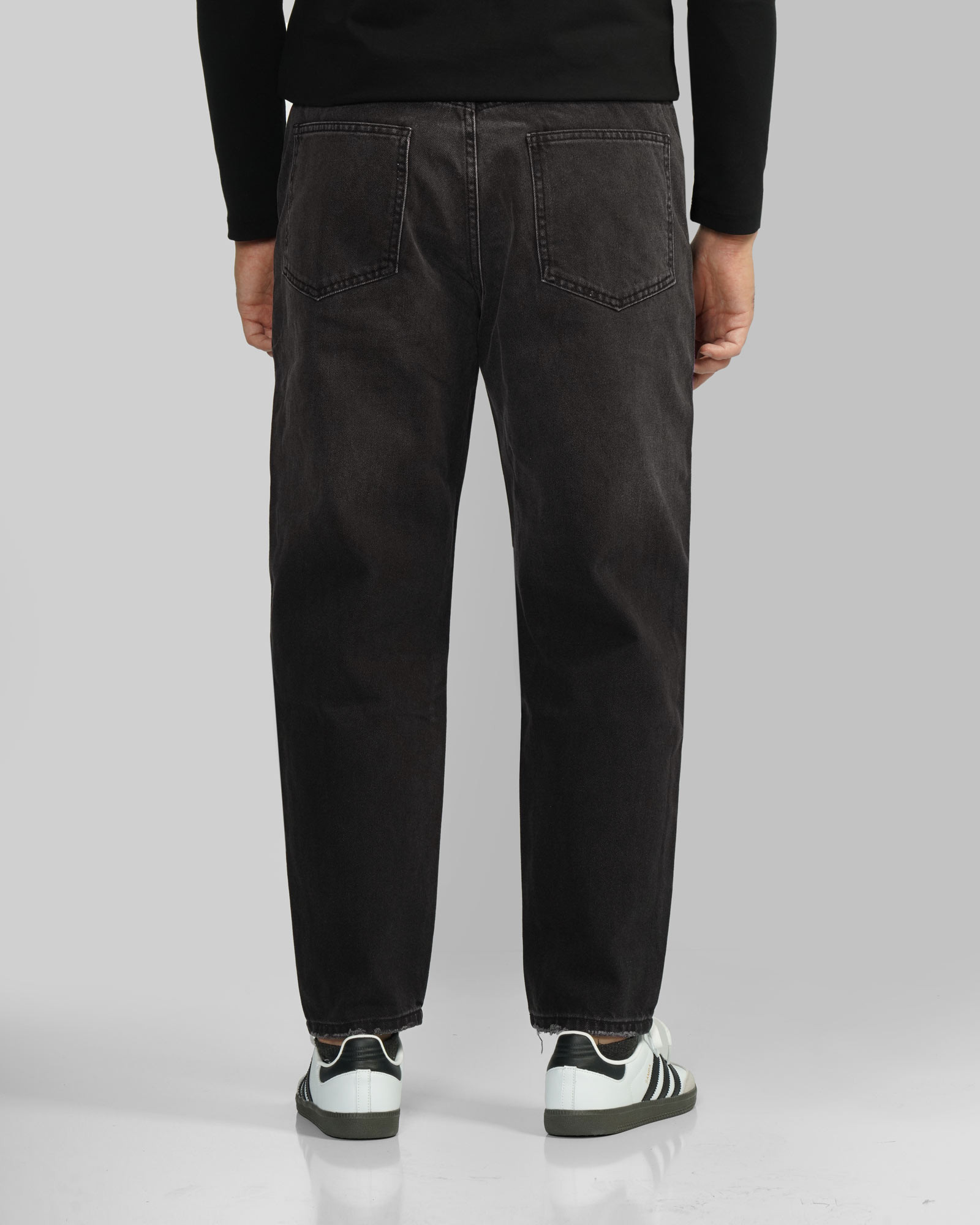 خرید و قیمت شلوار جین مردانه Loos Fit ساده ذغالی 24424820