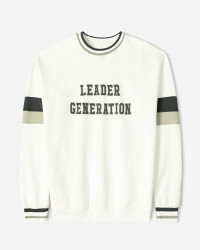 خرید و قیمت پلیور دورس یقه گرد مردانه شیری 24457279