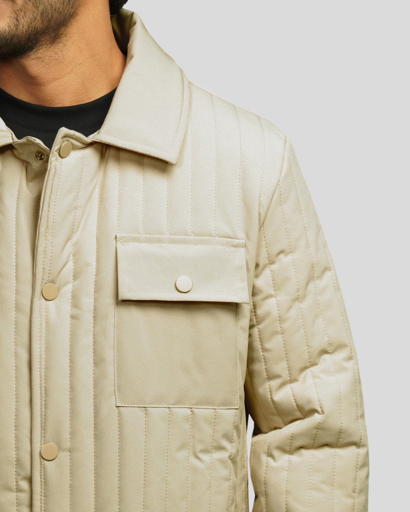 خرید و قیمت کاپشن مردانه کرم 84416401