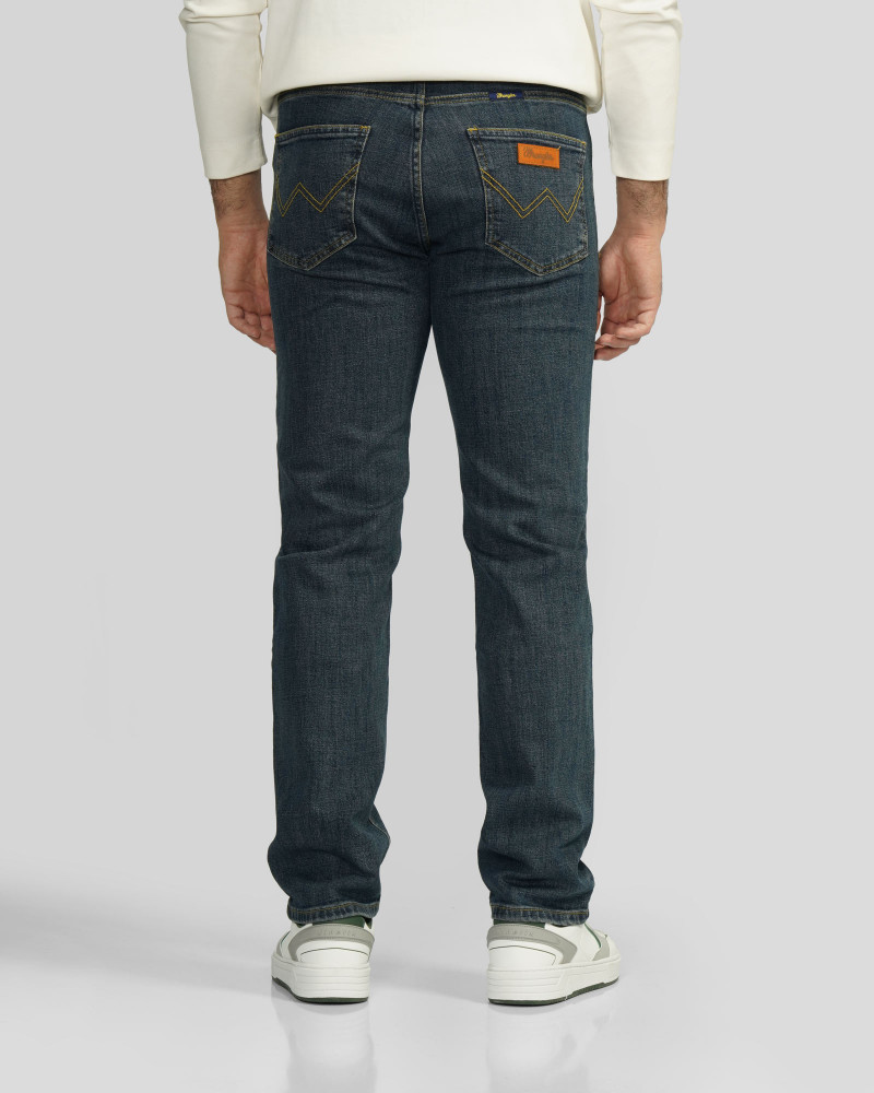 شلوار جین رگولار (Regular) ساده مردانه سرمه ای 24412264