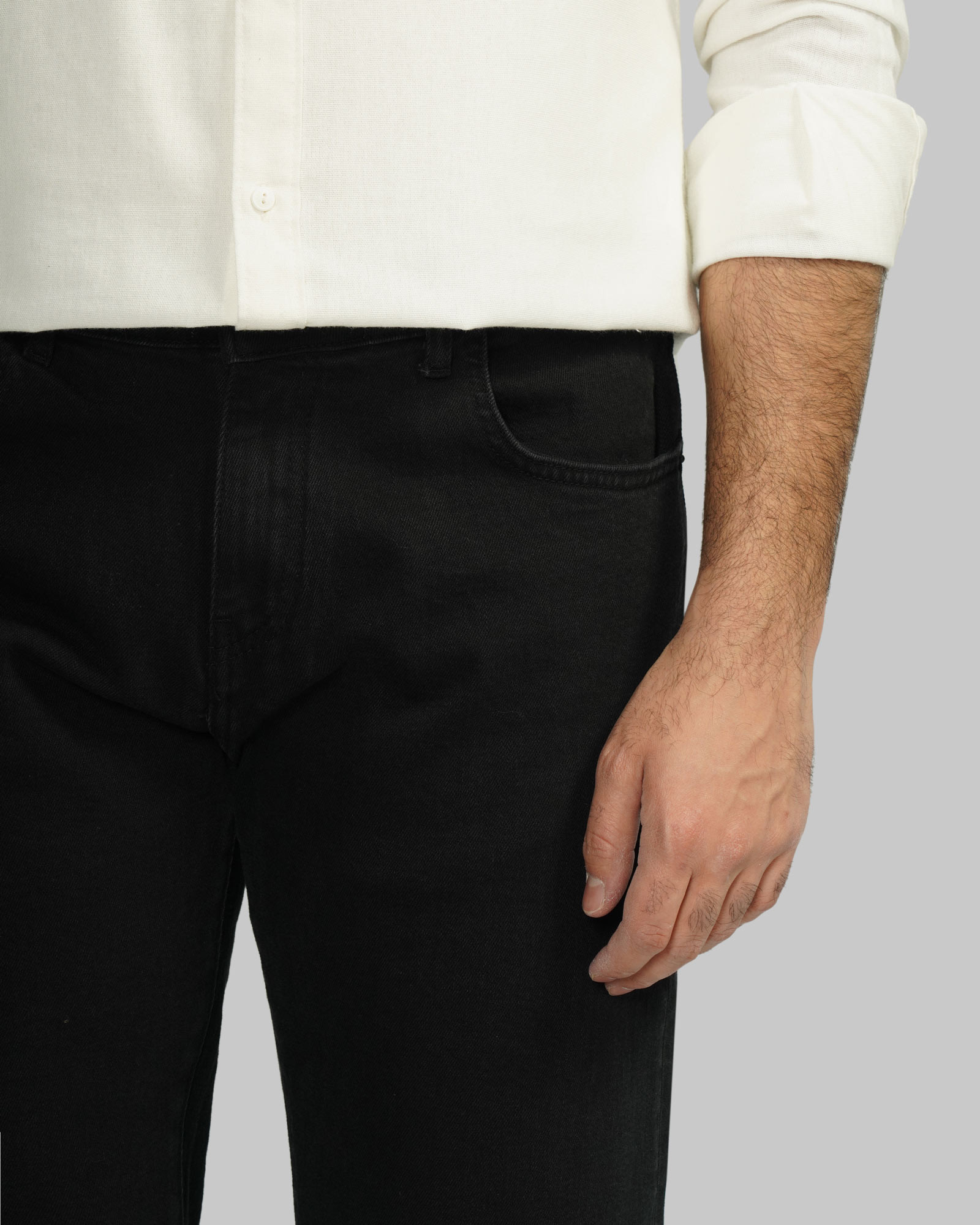 شلوار جین خیلی جذب کشی مشکی 20411154