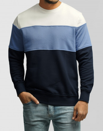 خرید و قیمت پلیور دورس یقه گرد مردانه آبی 84457289