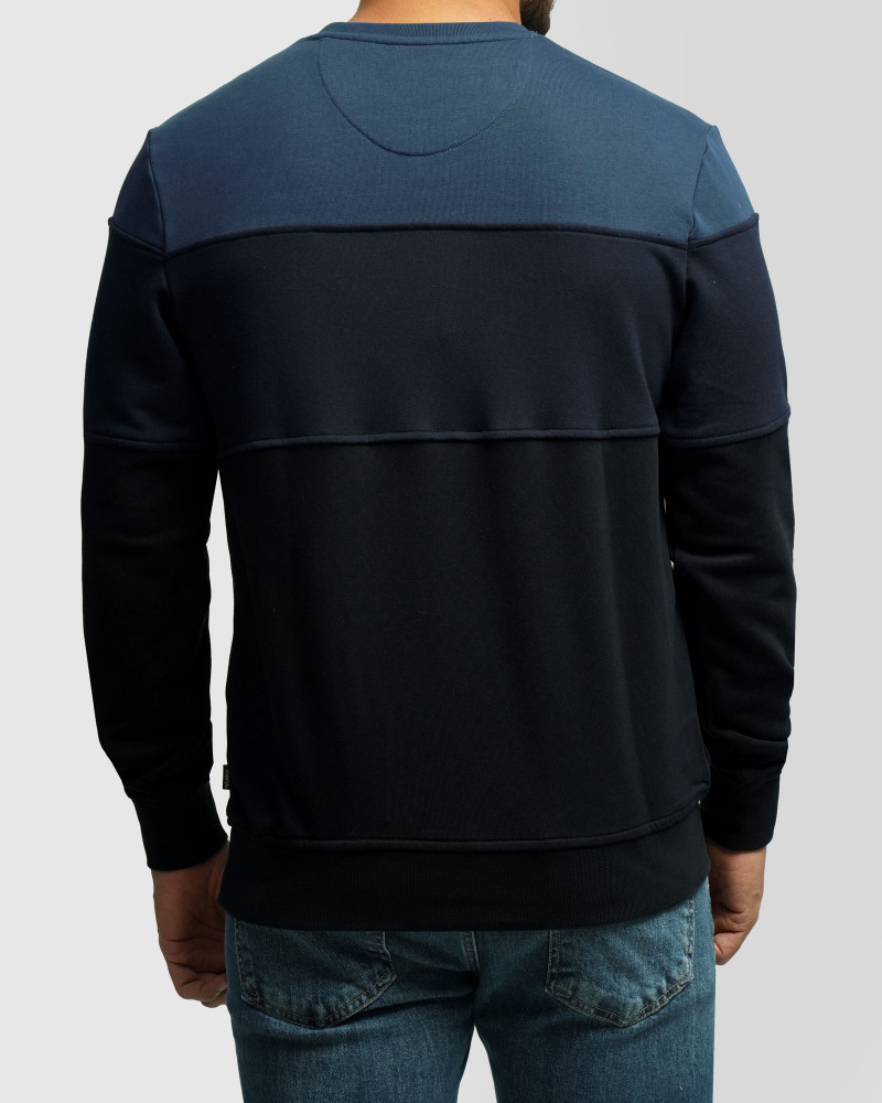 خرید و قیمت پلیور دورس یقه گرد مردانه سرمه ای 84457289