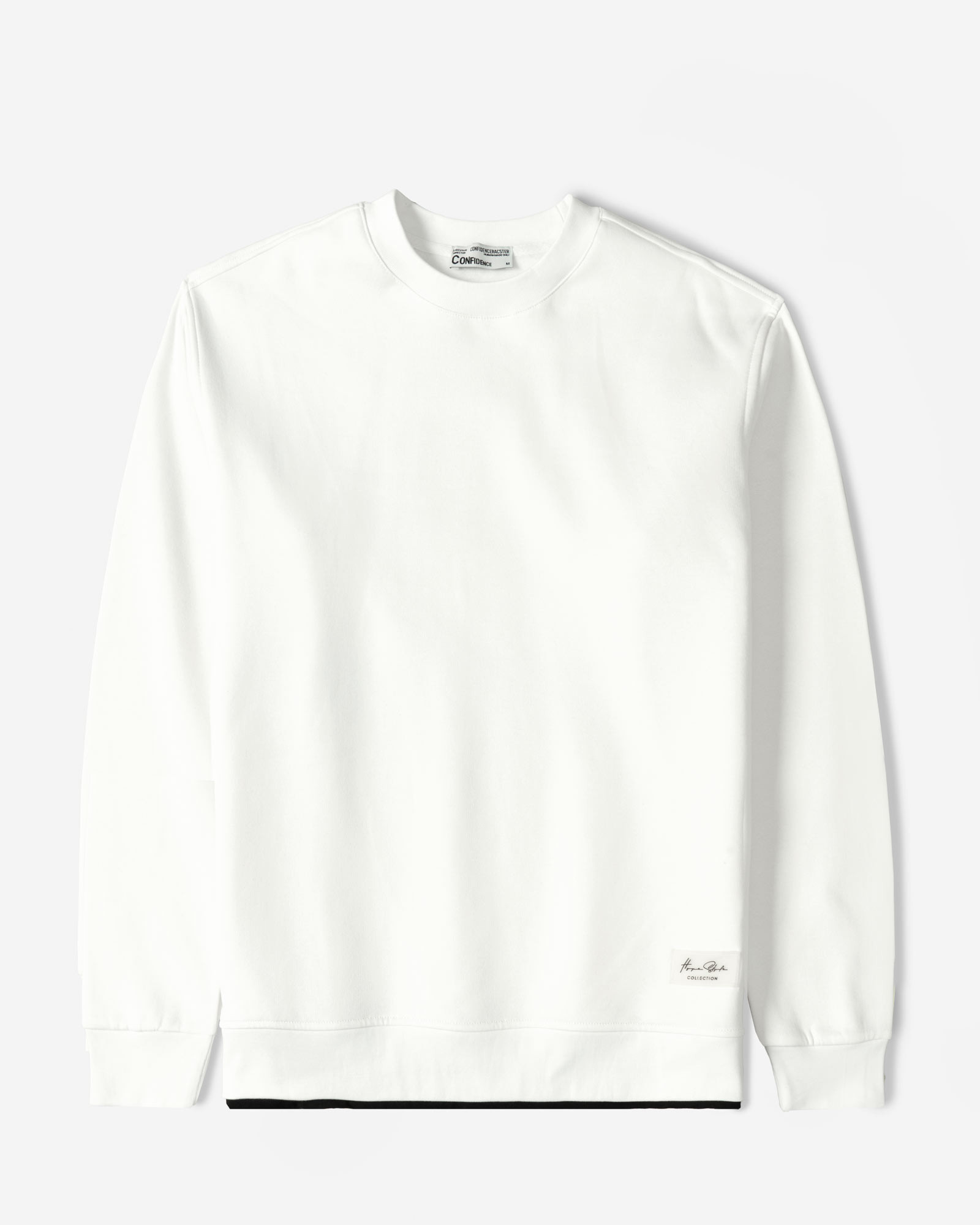 پلیور دورس یقه گرد مردانه سفید 24357255