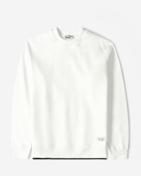 پلیور دورس یقه گرد مردانه سفید 24357255