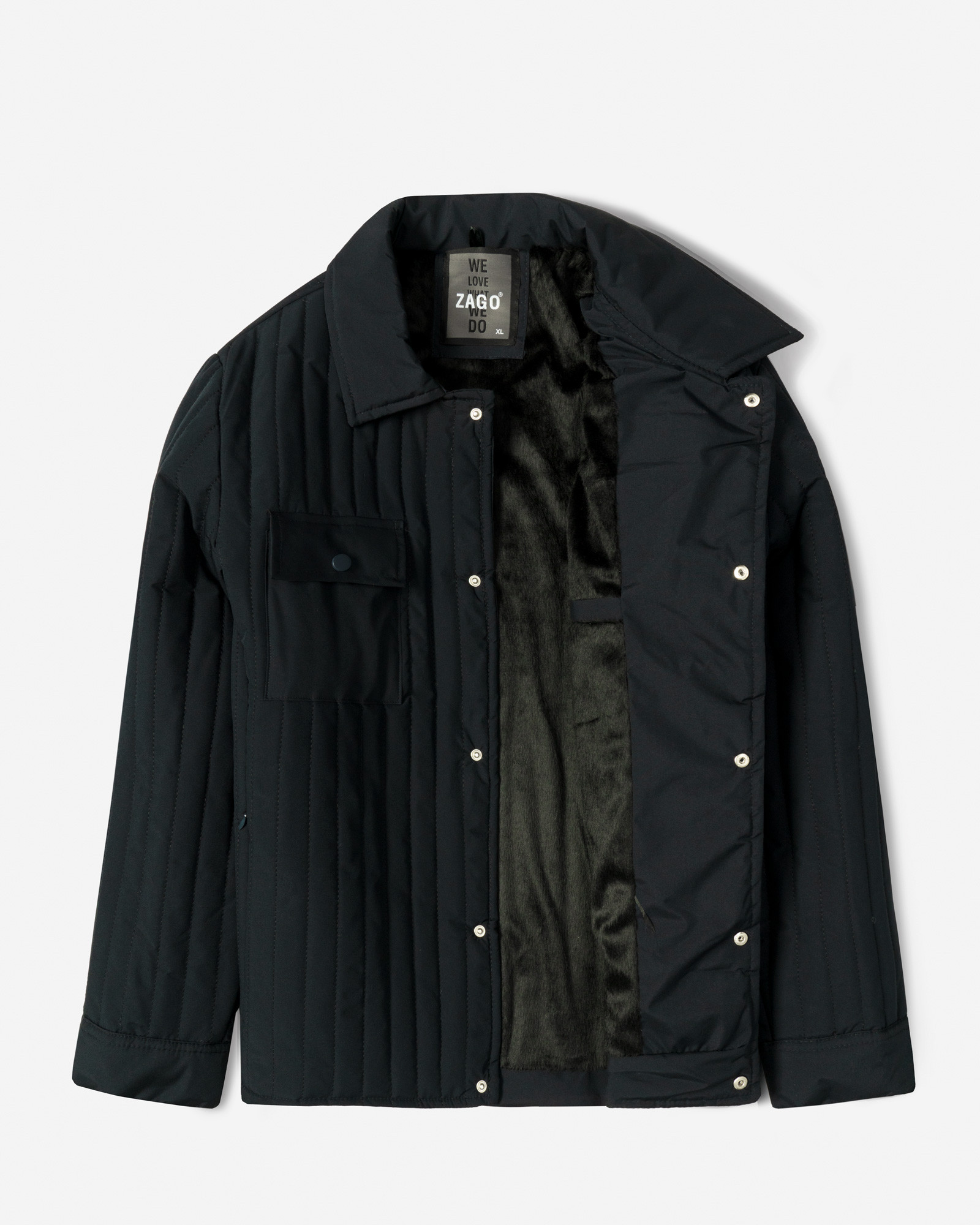 خرید و قیمت کاپشن مردانه سرمه ای 84416401