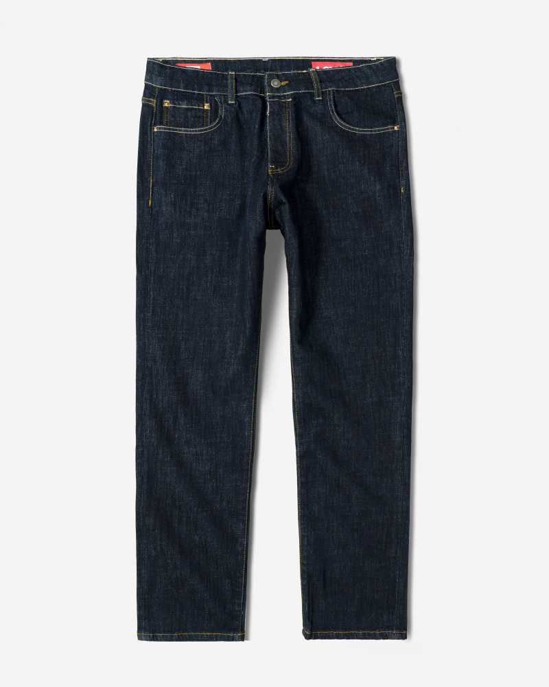 خرید و قیمت شلوار جین رگولار (Regular) ساده مردانه سرمه ای تیره 24412261