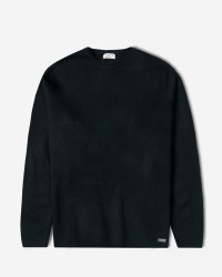 خرید و قیمت پلیور بافت یقه گرد مردانه سرمه ای 84458140