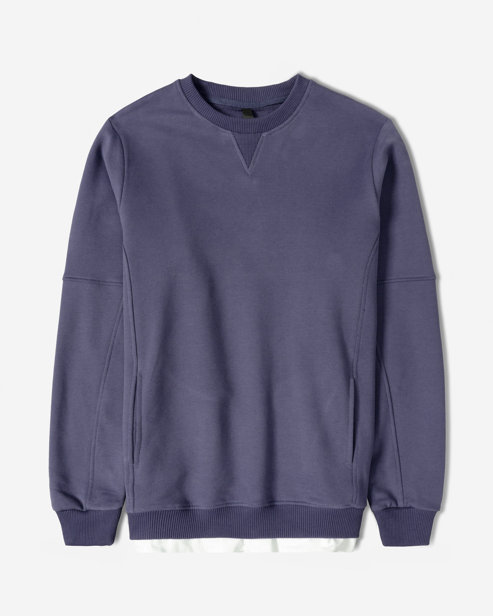 خرید و قیمت پلیور دورس یقه گرد مردانه سرمه ای روشن 24457290