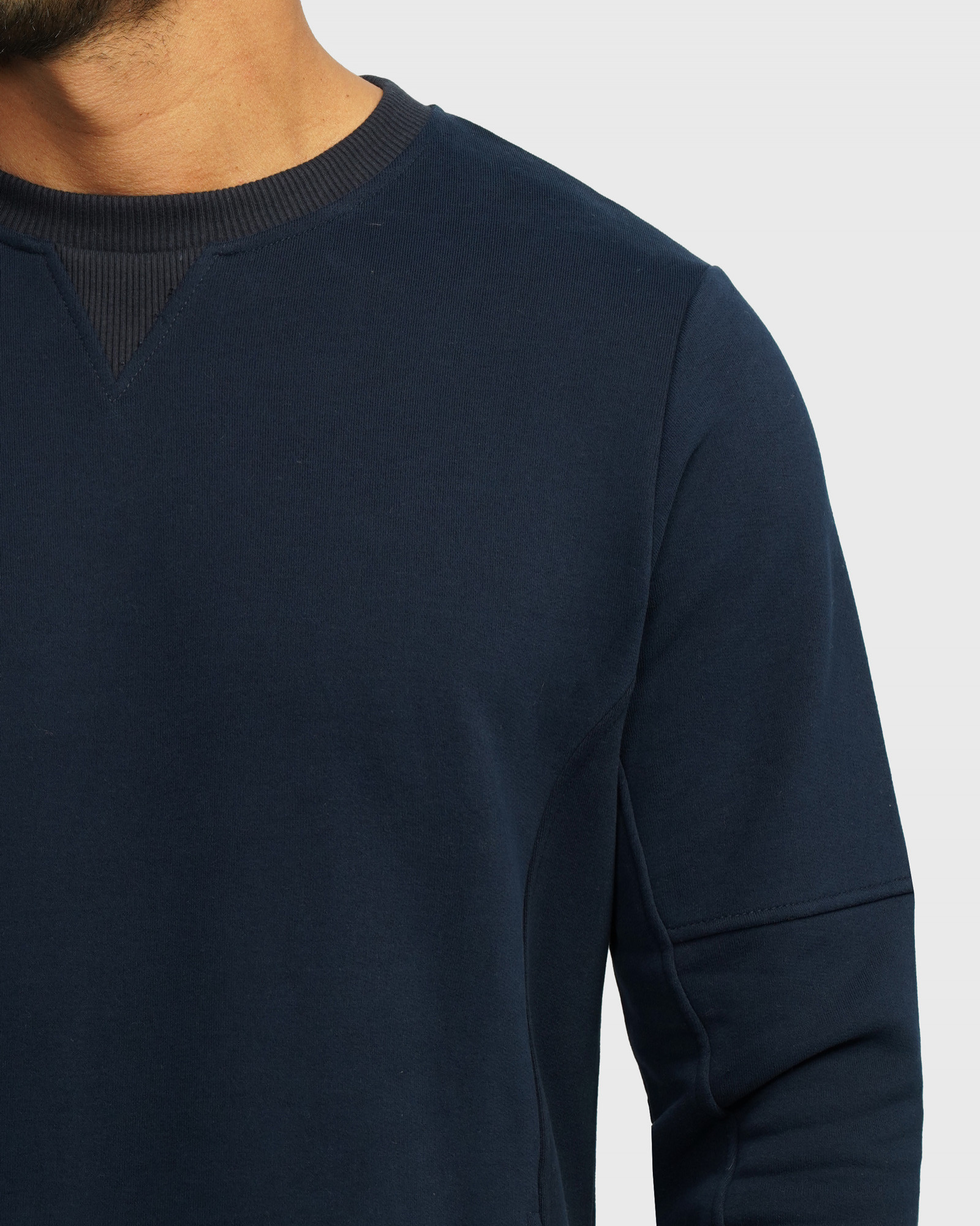 خرید و قیمت پلیور دورس یقه گرد مردانه سرمه ای 24457290