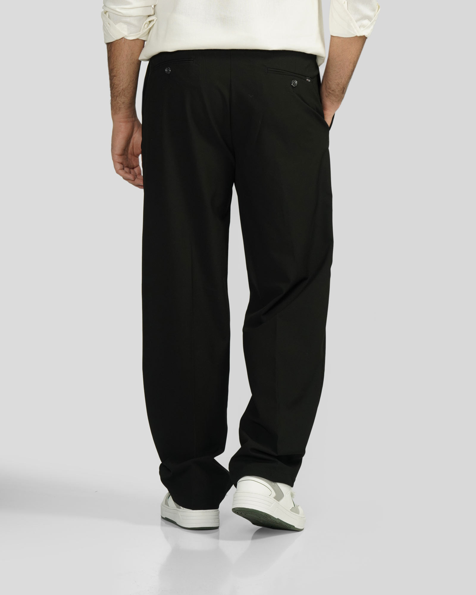 شلوار پارچه ای مردانه مشکی 24362115