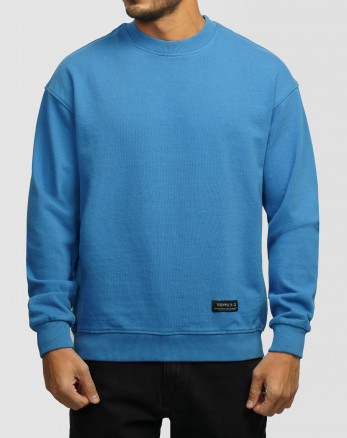 خرید و قیمت پلیور دورس یقه گرد مردانه آبی 24457282