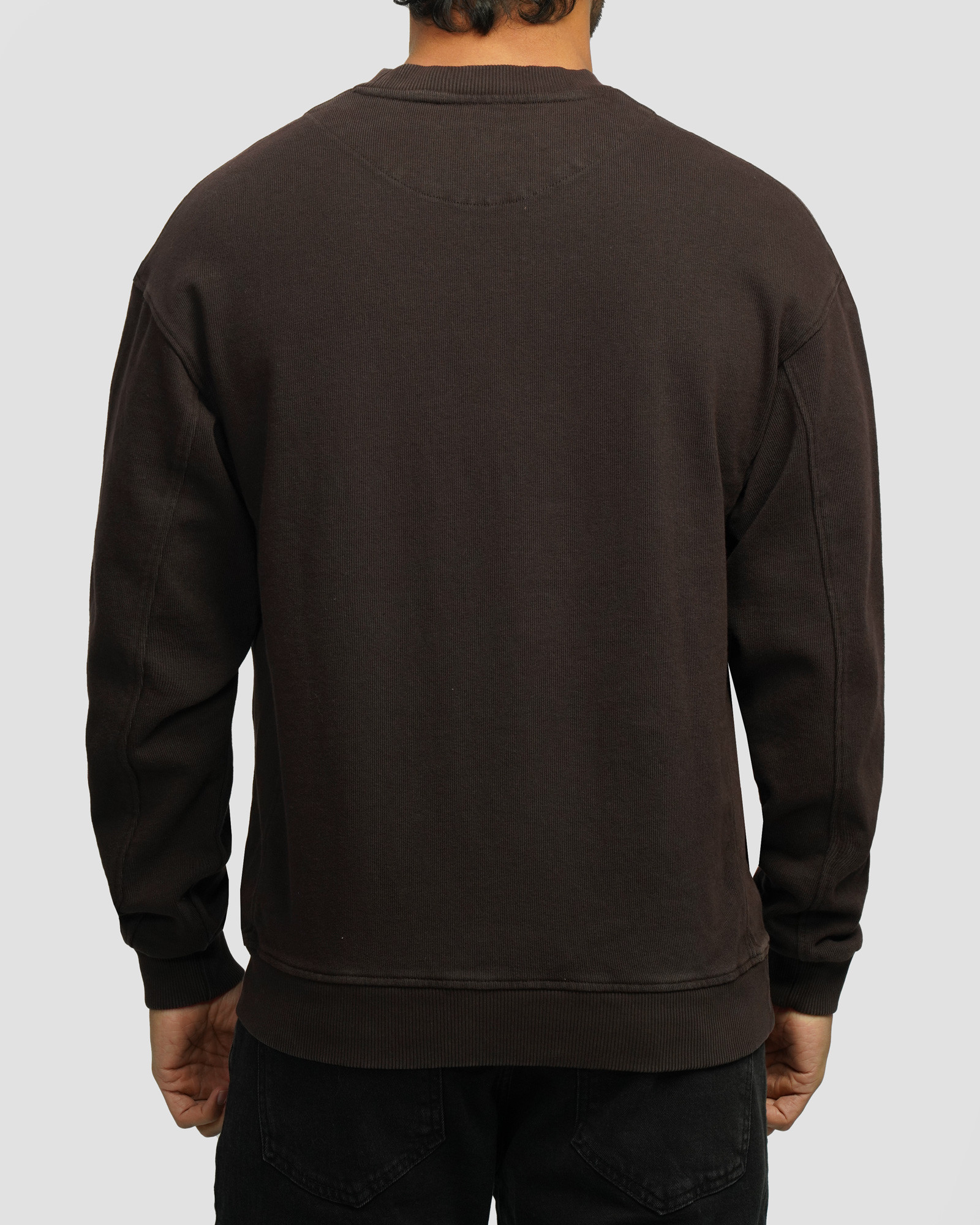 خرید و قیمت پلیور دورس یقه گرد مردانه قهوه ای 24457282