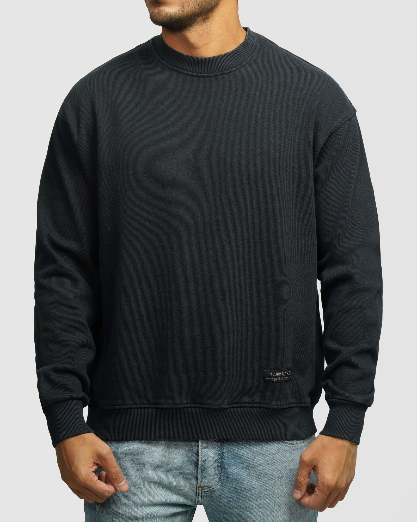 خرید و قیمت پلیور دورس یقه گرد مردانه سرمه ای 24457282