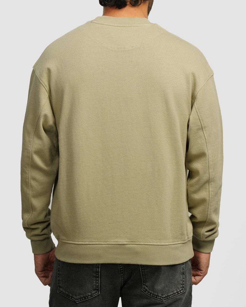 خرید و قیمت پلیور دورس یقه گرد مردانه سبز 24457282