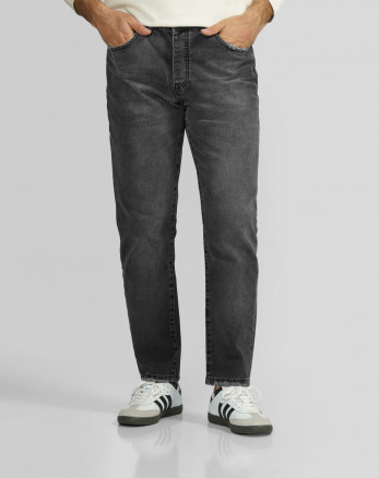 شلوار جین مردانه Essentials ساده ذغالی 24424836