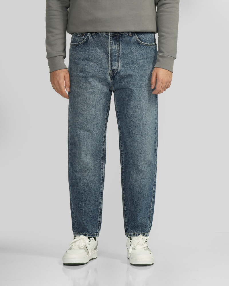 خرید و قیمت شلوار جین مردانه Loos Fit ساده آبی 24424821