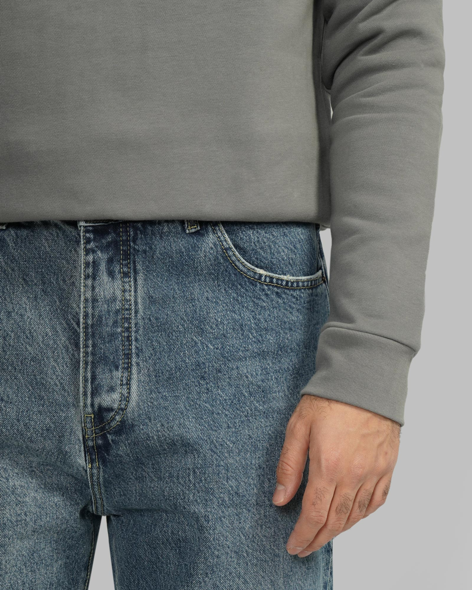 خرید و قیمت شلوار جین مردانه Loos Fit ساده آبی 24424821