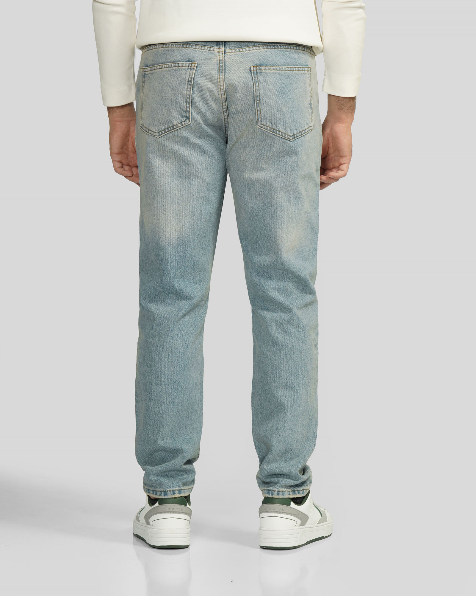 شلوار جین مردانه Essentials ساده آبی روشن 24424830