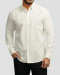 خرید و قیمت پیراهن آستین بلند ساده مردانه سفید 24321315