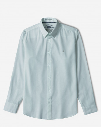 خرید و قیمت پیراهن آستین بلند ساده مردانه آبی روشن 24321315