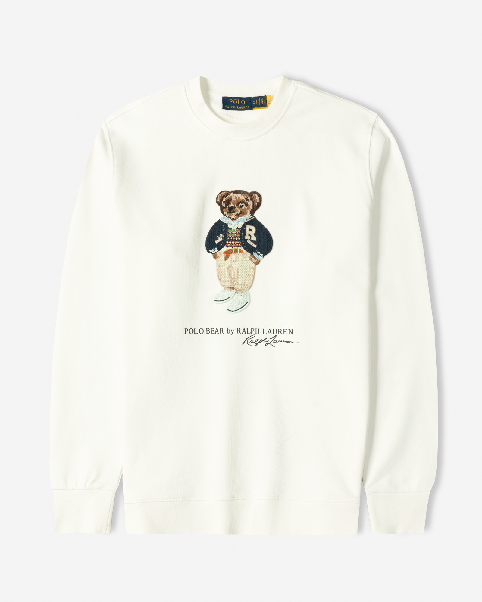 خرید و قیمت پلیور دورس یقه گرد مردانه سفید 84457300