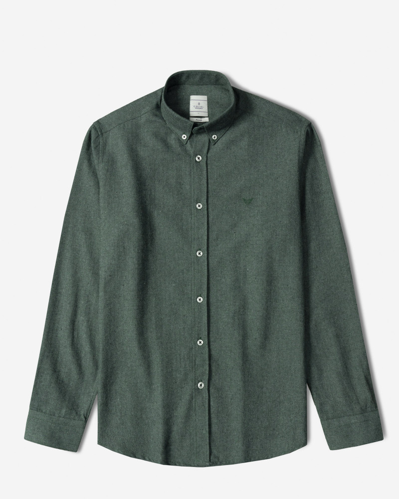 خرید و قیمت پیراهن نیمه ضخیم ساده مردانه سبز 24468168