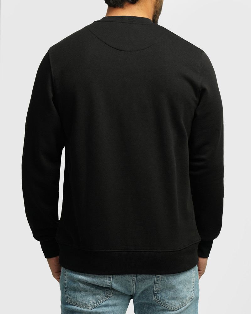 خرید و قیمت پلیور دورس یقه گرد مردانه مشکی 84457301