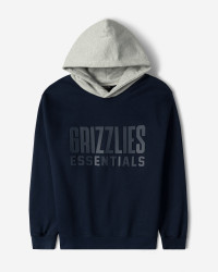 خرید و قیمت هودی کلاه دار طرح دار سرمه ای 24371258