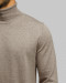 خرید و قیمت پلیور بافت یقه اسکی مردانه کرم 24379117