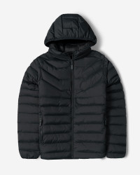 کاپشن مردانه کلاه دار سرمه ای 24416409