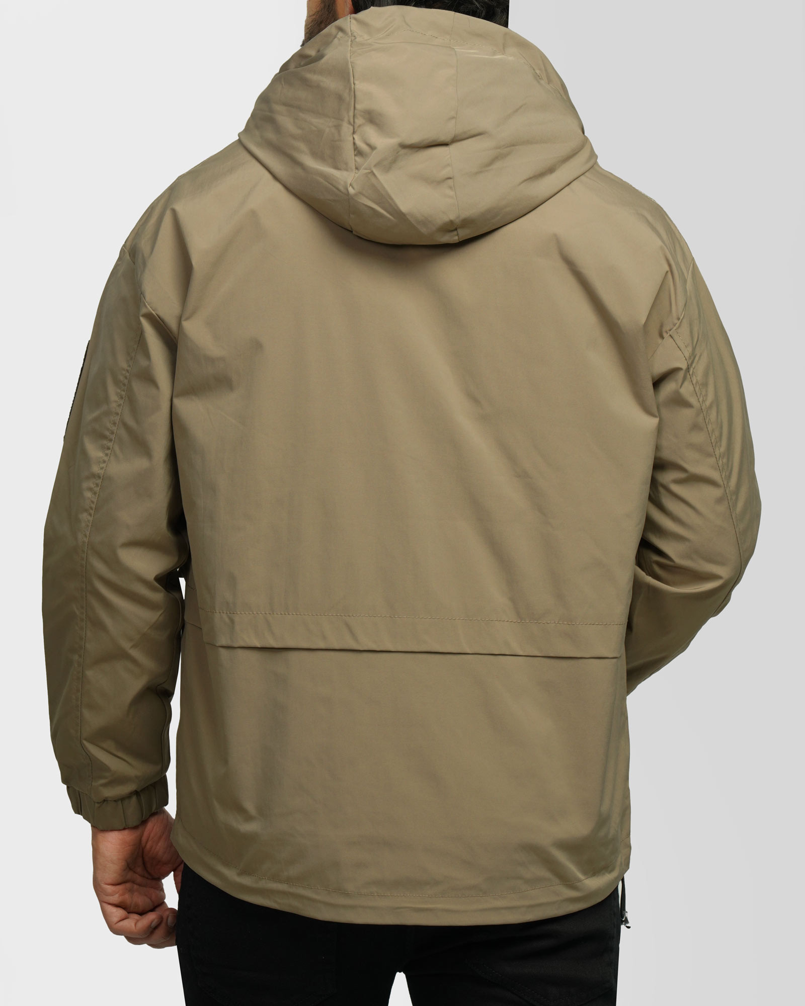 سویشرت شمعی کلاه دار مردانه سبز سدری 24349161