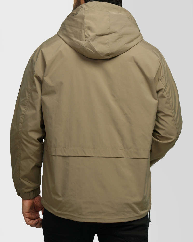 سویشرت شمعی کلاه دار مردانه سبز سدری 24349161