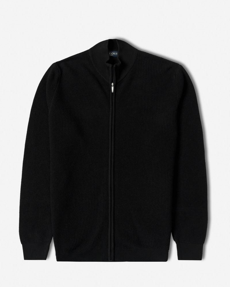 خرید و قیمت سویشرت بافت مردانه مشکی 24376127