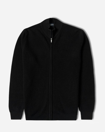 خرید و قیمت سویشرت بافت مردانه مشکی 24376127