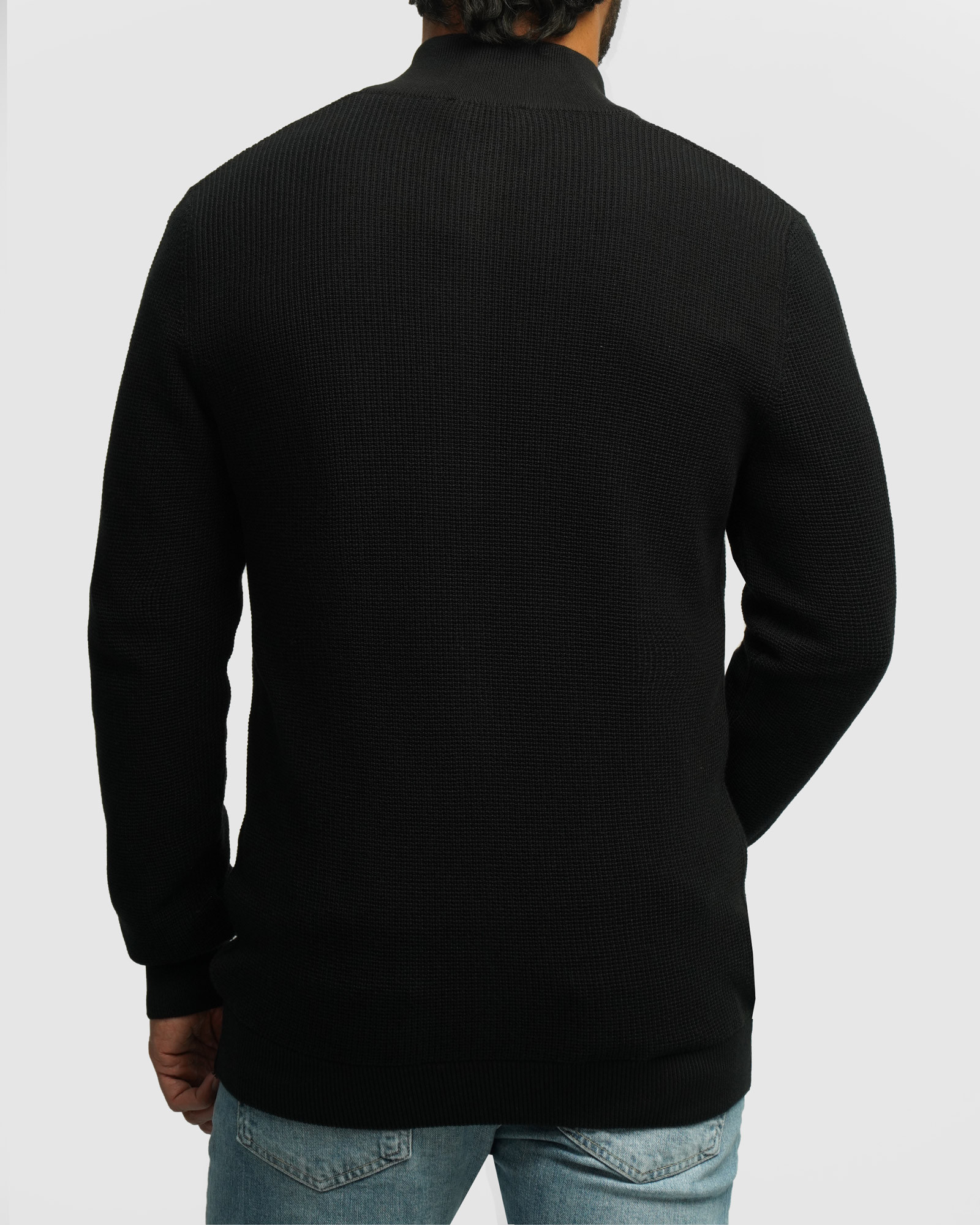 خرید و قیمت سویشرت بافت مردانه مشکی 24376127