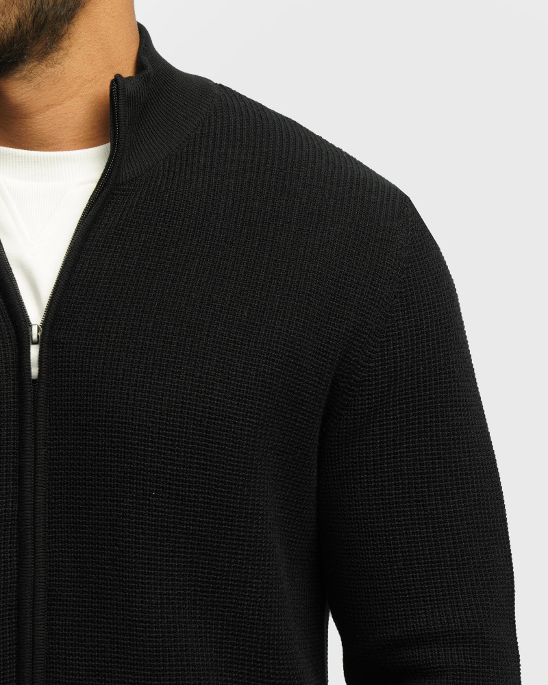 خرید و قیمت سویشرت بافت مردانه مشکی 24376127