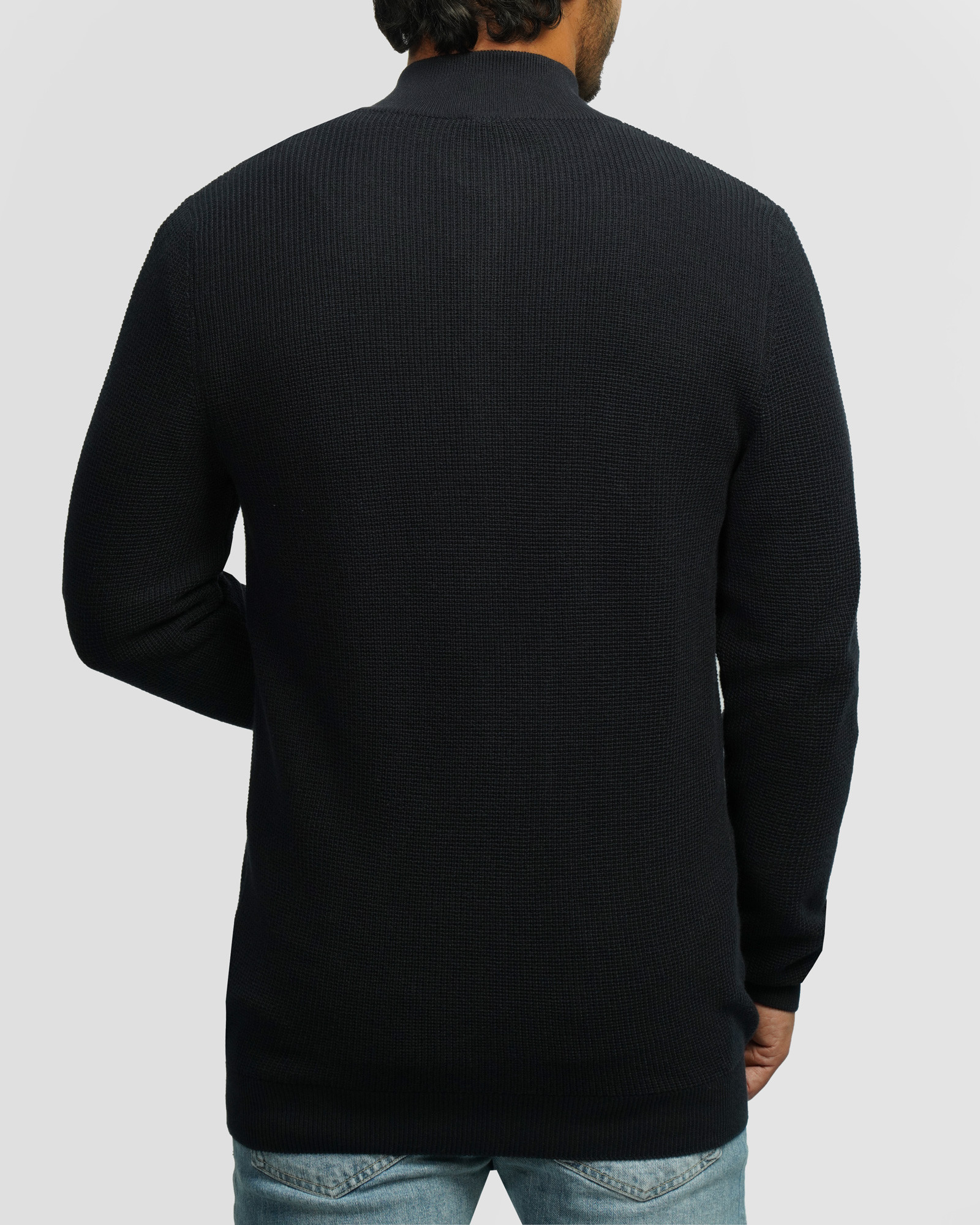 خرید و قیمت سویشرت بافت مردانه سرمه ای 24376127