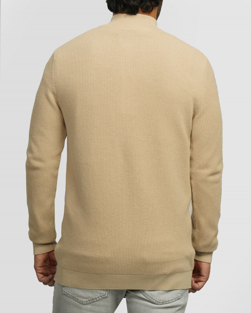 خرید و قیمت سویشرت بافت مردانه کرم 24376127