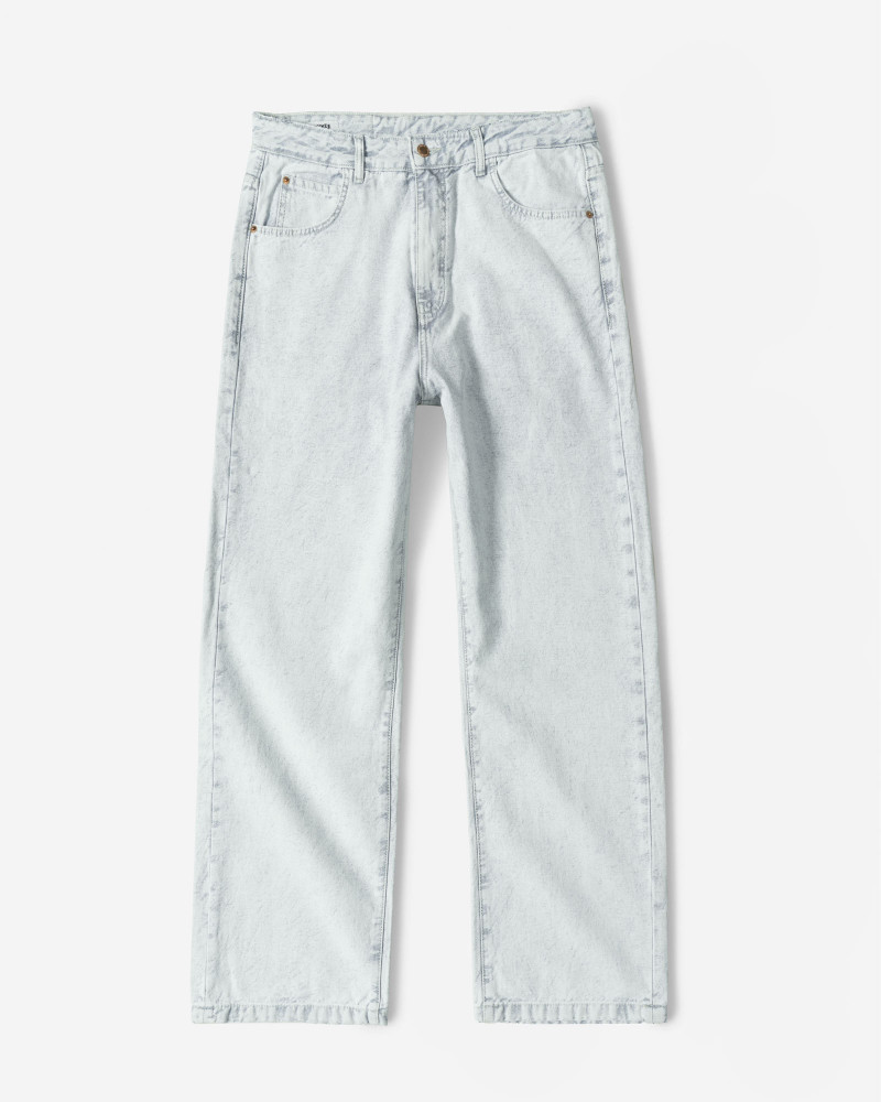 شلوار جین بگ (Baggy) ساده مردانه آبی روشن 24424817