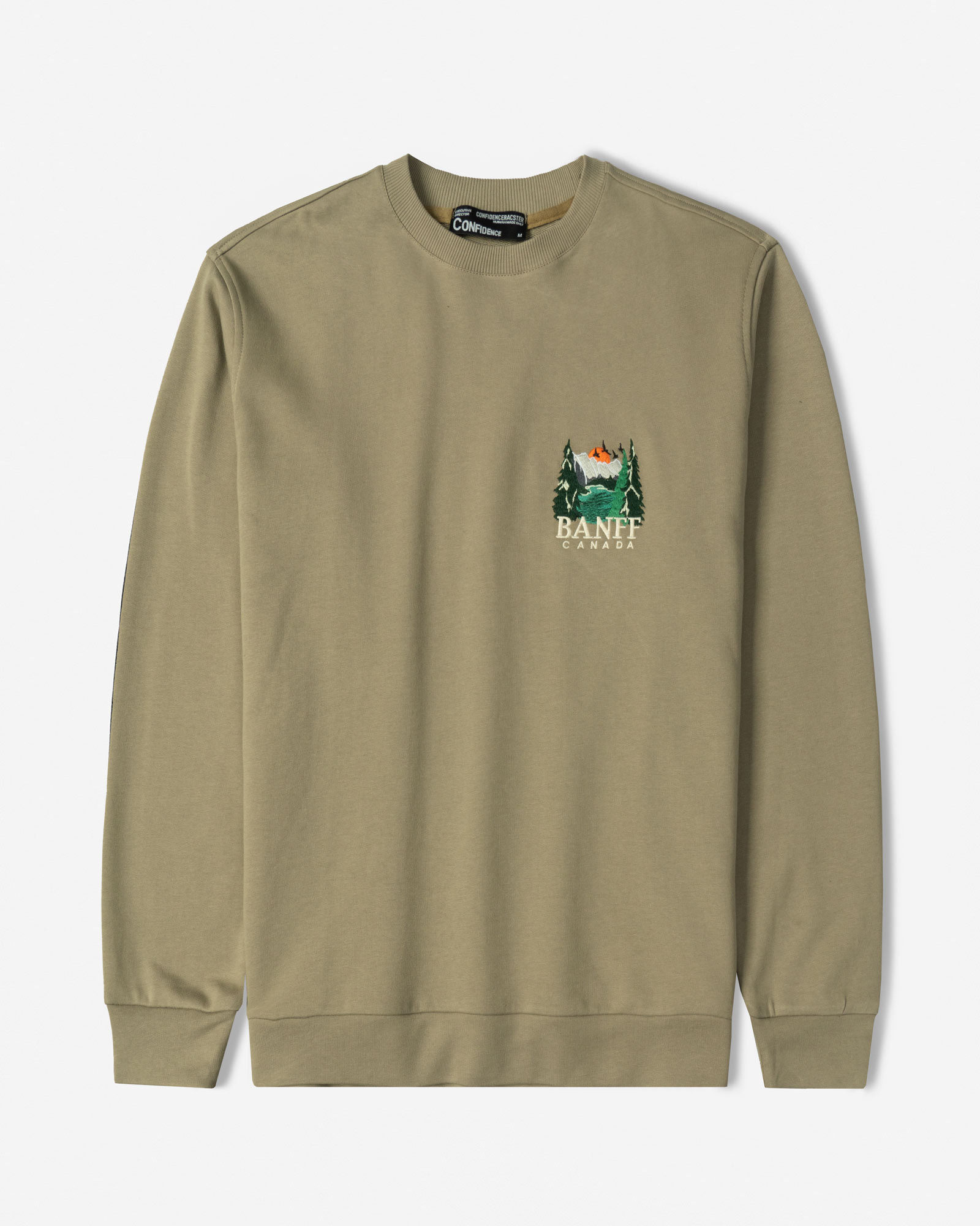 پلیور دورس یقه گرد مردانه سبز 24457285